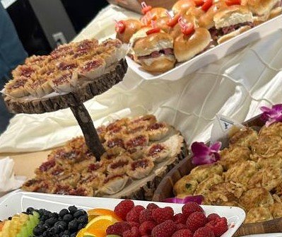 Brie & Raspberry Bites (V) (VG)