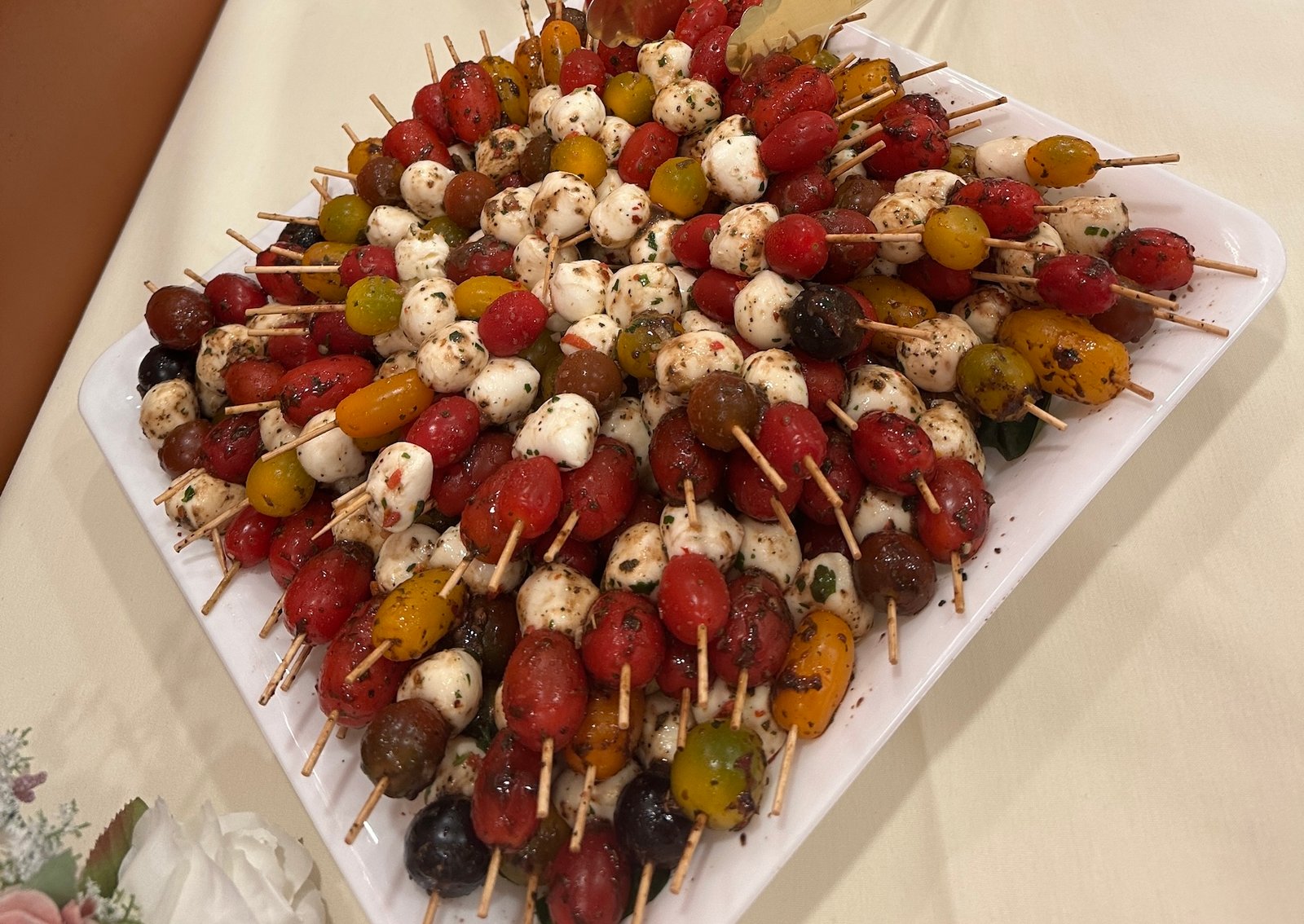 Tomato Caprese Skewers